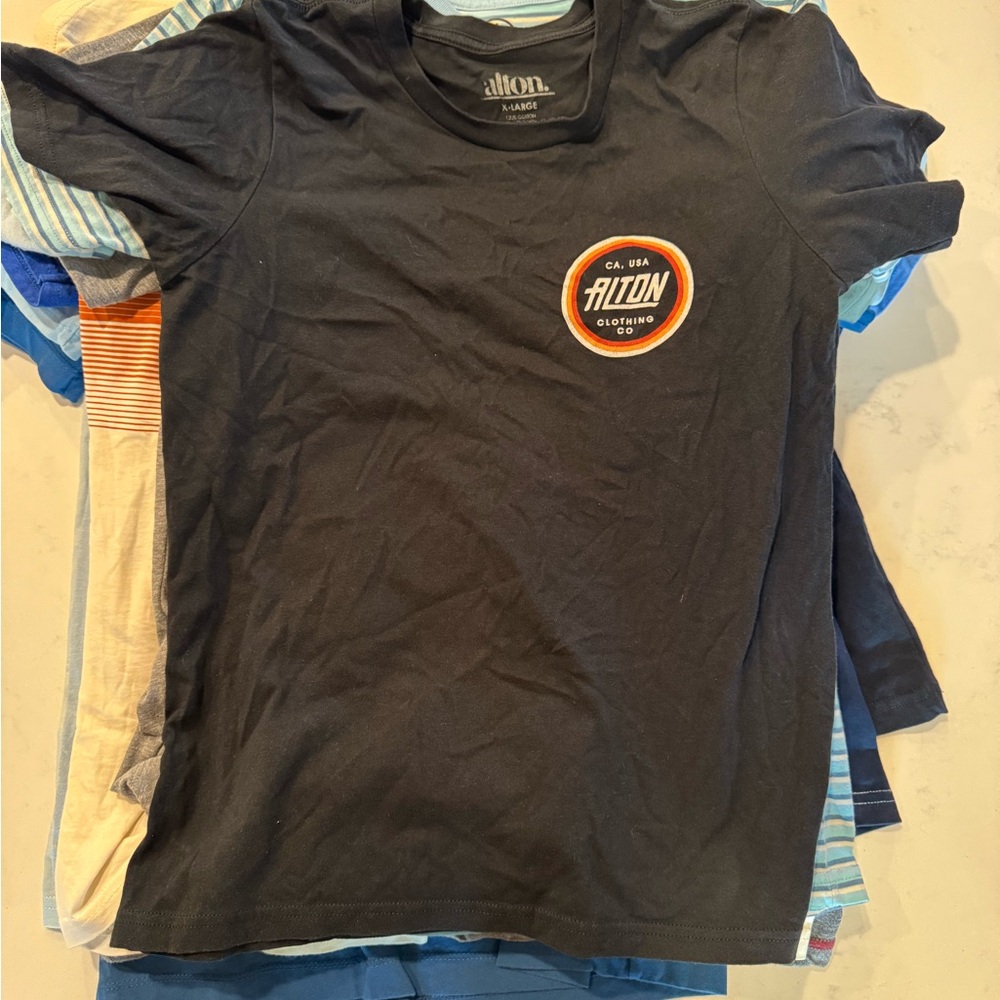 Kids Black Alton T-Shirt